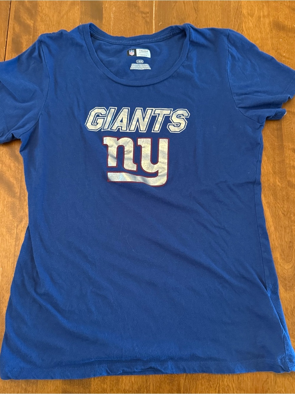NFL New York Giants Royal Blue Logo T-Shirt